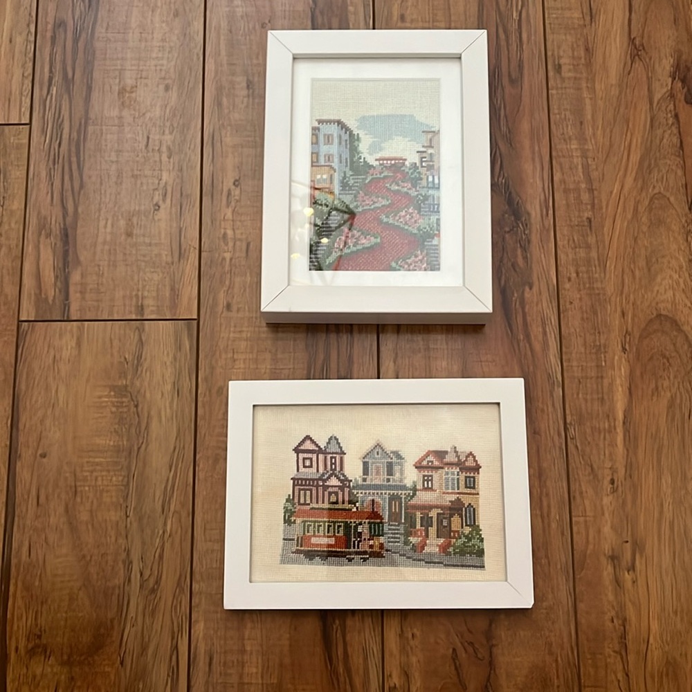 Embroidered San Francisco City Street Picture Bundle
